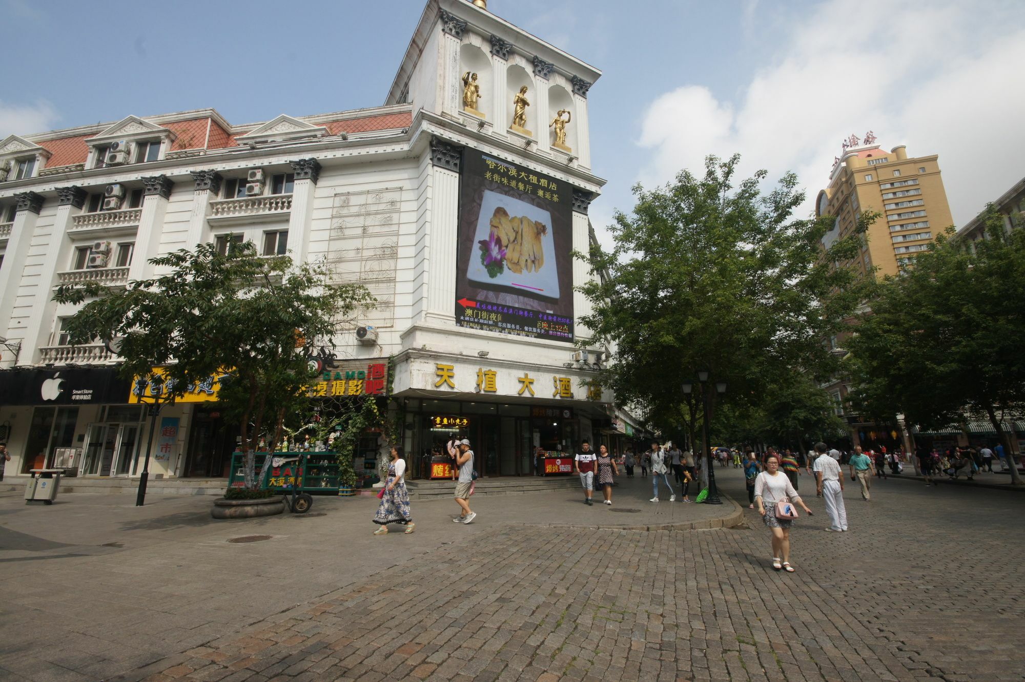 Tianzhi Hotel Harbin Exterior foto